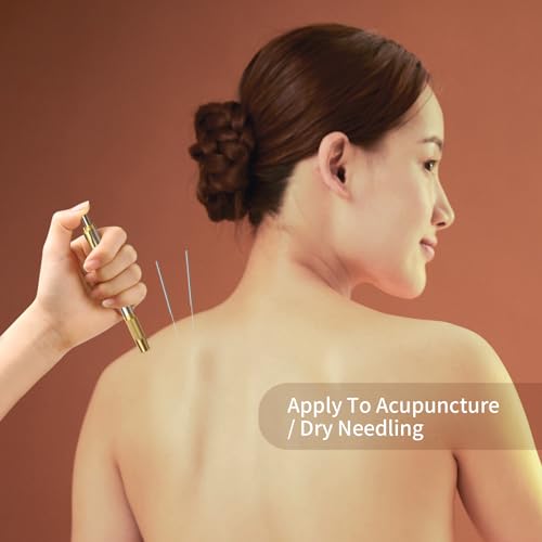 Painless Acupuncture Needle inserter, Magnetic Suction Press Type Dry needling Injector for Acupuncture,Dry needling,Warm Needle moxibustion