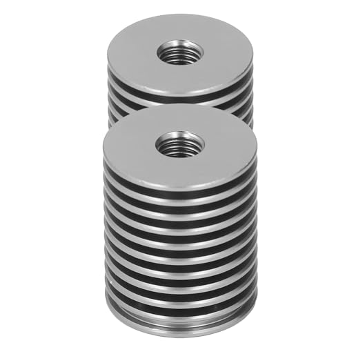 2Pcs 3D Printer Heatsink Kit for Voron 0.1 0.2 Hotend V6 CNC Aluminum Cooler Cinerous