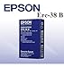 Epson ERC-38B Black Fabric Ribbon for use with Epson TM-U210AR, TM-U230, TM-U325, TM-U370, TM-U375 and TM-U220 Printer Series