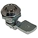Cam Latch, Keyed, Polished Chrome