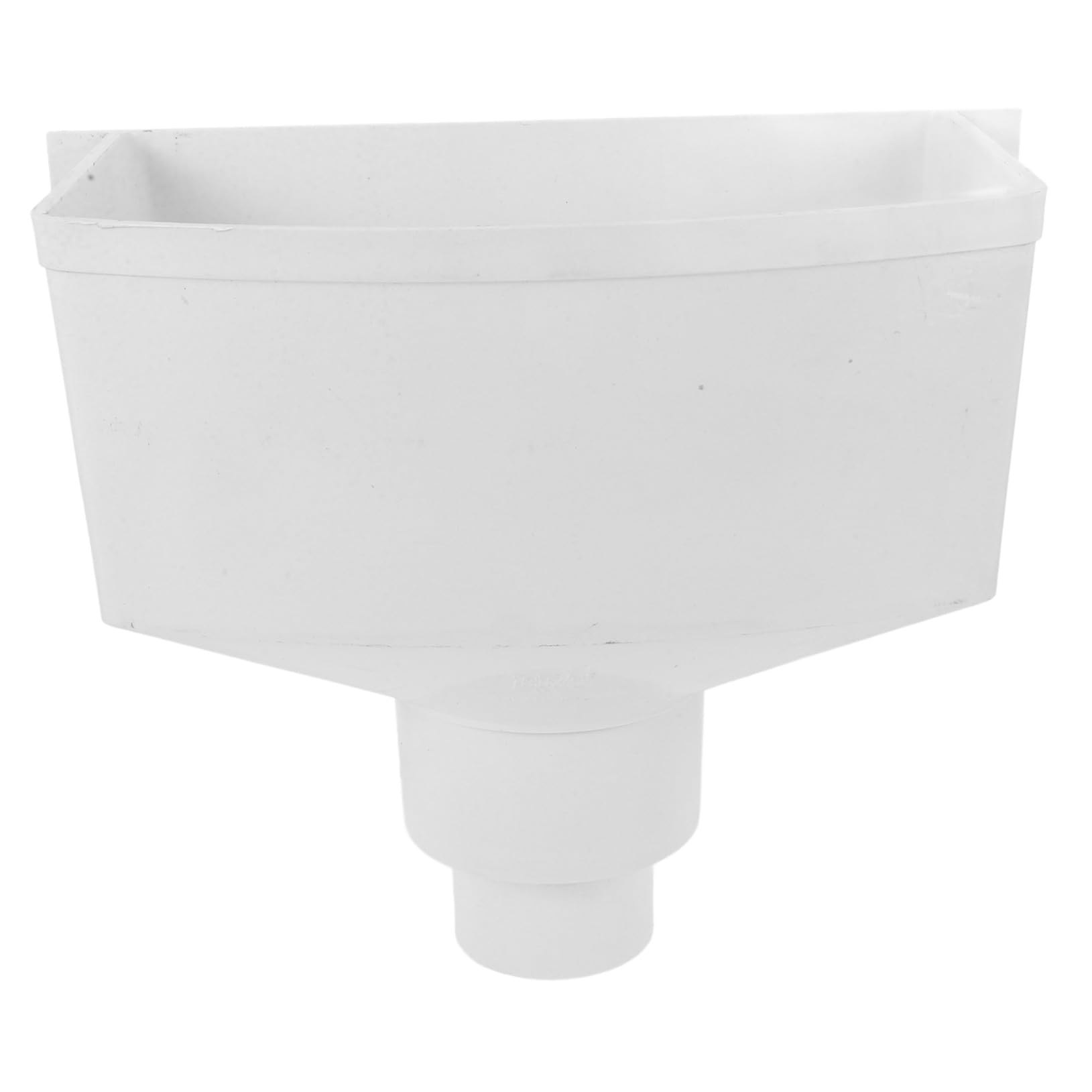 Raccord de tuyau de gouttière en PVC blanc SOIMISS collecteur d'eau de pluie résistant