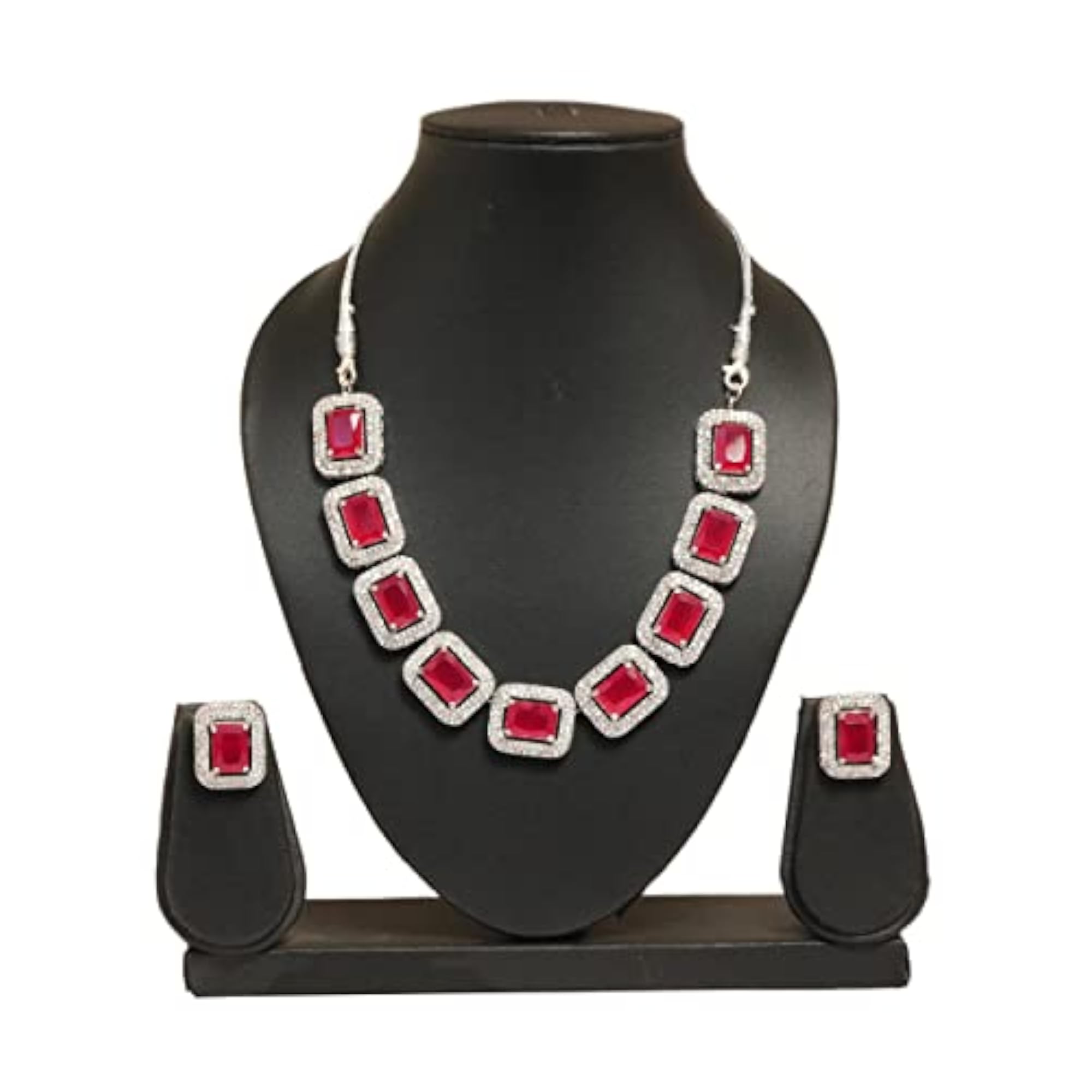 Classic Royal AD American Diamond Choker Set
