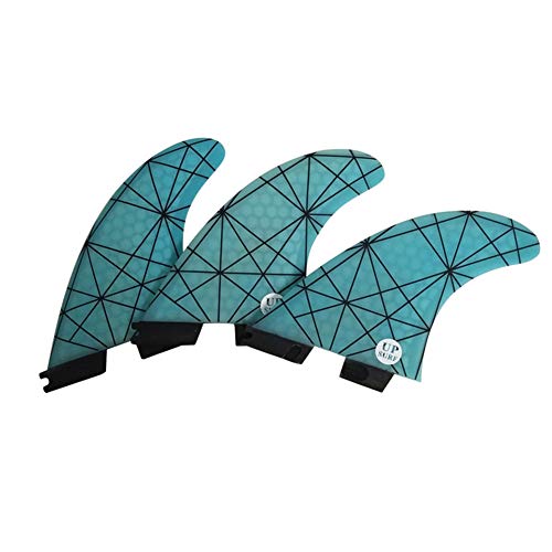 image for Topways Fiberglass Reinforced Surfboard 3 Fins FCS2 G5/G7, Surfboard T