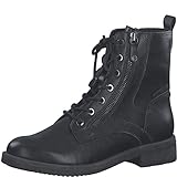 Tamaris Damen Ankle Boots, Frauen Stiefeletten,TOUCHit-Fußbett,Kurzstiefel,uebergangsschuhe,uebergangsstiefel,flach,Boots,Cognac,39 EU