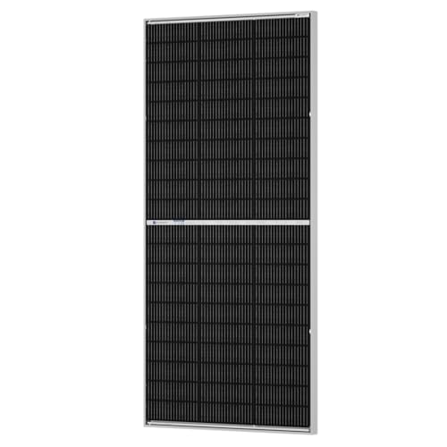 ECO-WORTHY 18BB 195W N-Type Bifacial Solar Panels, 12 Volt Monocrystalline Solar Panel with 25% High Conversion Efficiency, Ideal for RV, Boat, Roof, Farm,Home & Off-Grid Applications 195W N