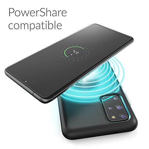 Image of Crave for Samsung Galaxy S20 Plus Case, Shockproof Protection Dual Layer Case for Samsung Galaxy S20 Plus 5G (6.7 inch) - Black