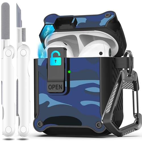 R-fun AirPods 2 2019A1 2016 [dP[XJo[ thbvی |bvAbvWfUC Apple AirpodsP[Xp N[i[Lbg&L[`F[t u[Jt[W