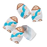 Fun Express - Molded Jesus Easter Eggs for Easter - Party Supplies - Containers & Boxes - Plastic Containers - Easter - 12 Pieces