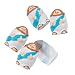 Fun Express - Molded Jesus Easter Eggs for Easter - Party Supplies - Containers & Boxes - Plastic Containers - Easter - 12 Pieces