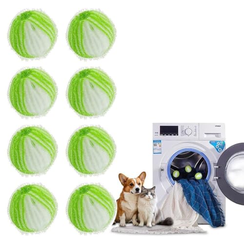 Image of 6 Pcs Lint Remover for Washing Machine, Pet Hair Remover from Clothes and Cat Hair Remover, Dog Hair Removal from Clothes, Multi-Surface Lint Catcher for Washing Machine