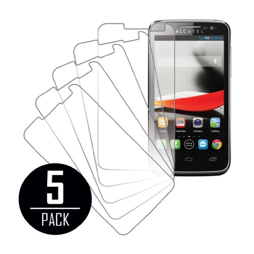 Empire Mpero Collection Screen Protector for Alcatel One Touch Evolve 5020T - Clear (Pack of 5)