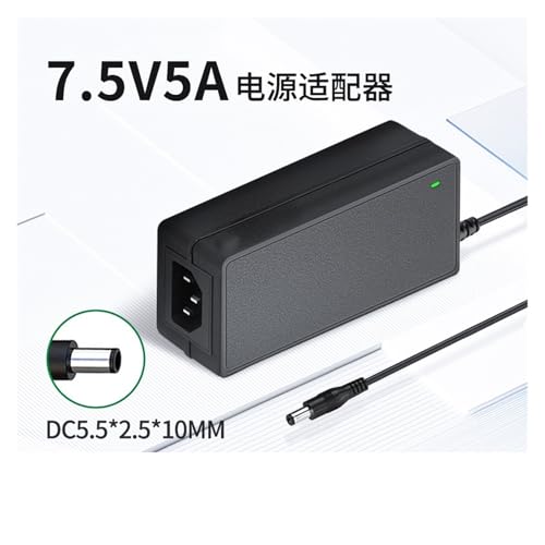 Adaptador de corriente de 7,5 V 5A con conector de 8 pines de 3000 mA 2