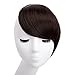 SARLA Hair Synthetic Bang Hairpieces Clip-in Side Swept Bang/Fringe Extensions(B2#2/33)