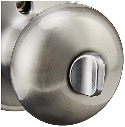 Dexter By Schlage J40Str619 Stratus Bed And Bath Knob, Satin Nickel #TOP3
