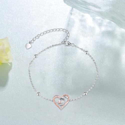 Pickleball/Softball/Volleyball Bracelet 925 Sterling Silver Sport Jewelry Gifts for Women2