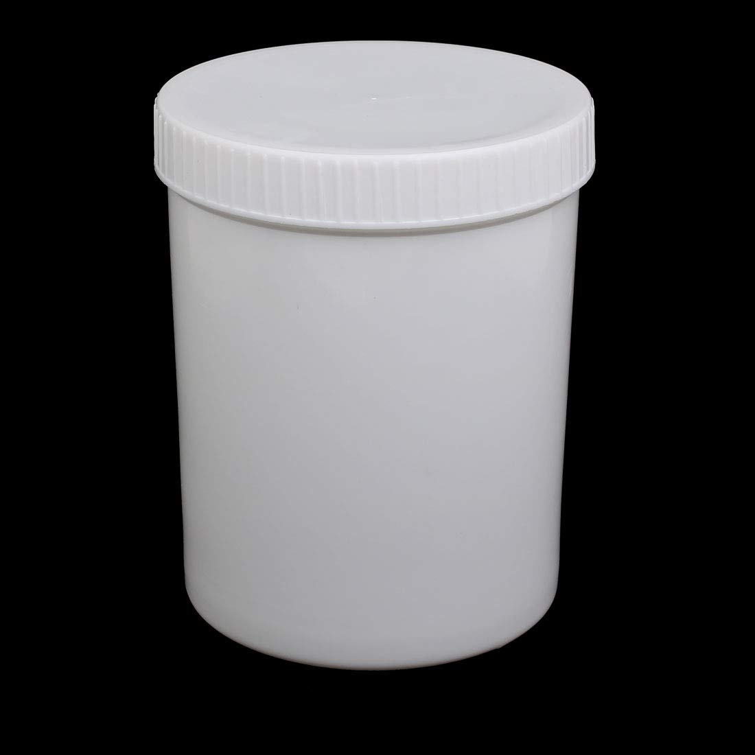Aexit 1000ml HDPE gauge Plastic Wide Mouth Round Laboratory Experiment Bottle Container