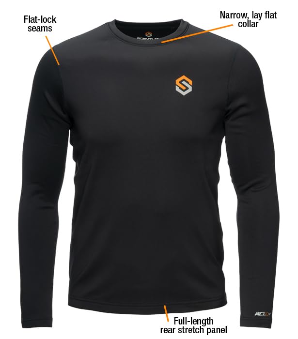 ScentLok ClimaFleece BaseSlayers Midweight Base-Layer Shirt, Hunting Clothes for Men and Women2
