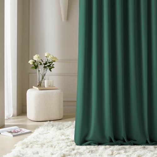 ROOM99 Rideau avec œillets Aura 140 x 240 cm Largeur x Hauteur, Décoration de Fenêtre, Curtains et Draperies intérieurs pour Salon, Chambre Moderne Lisse...