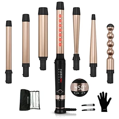 7-in-1 Infrared Curling Iron Wand Set Cover