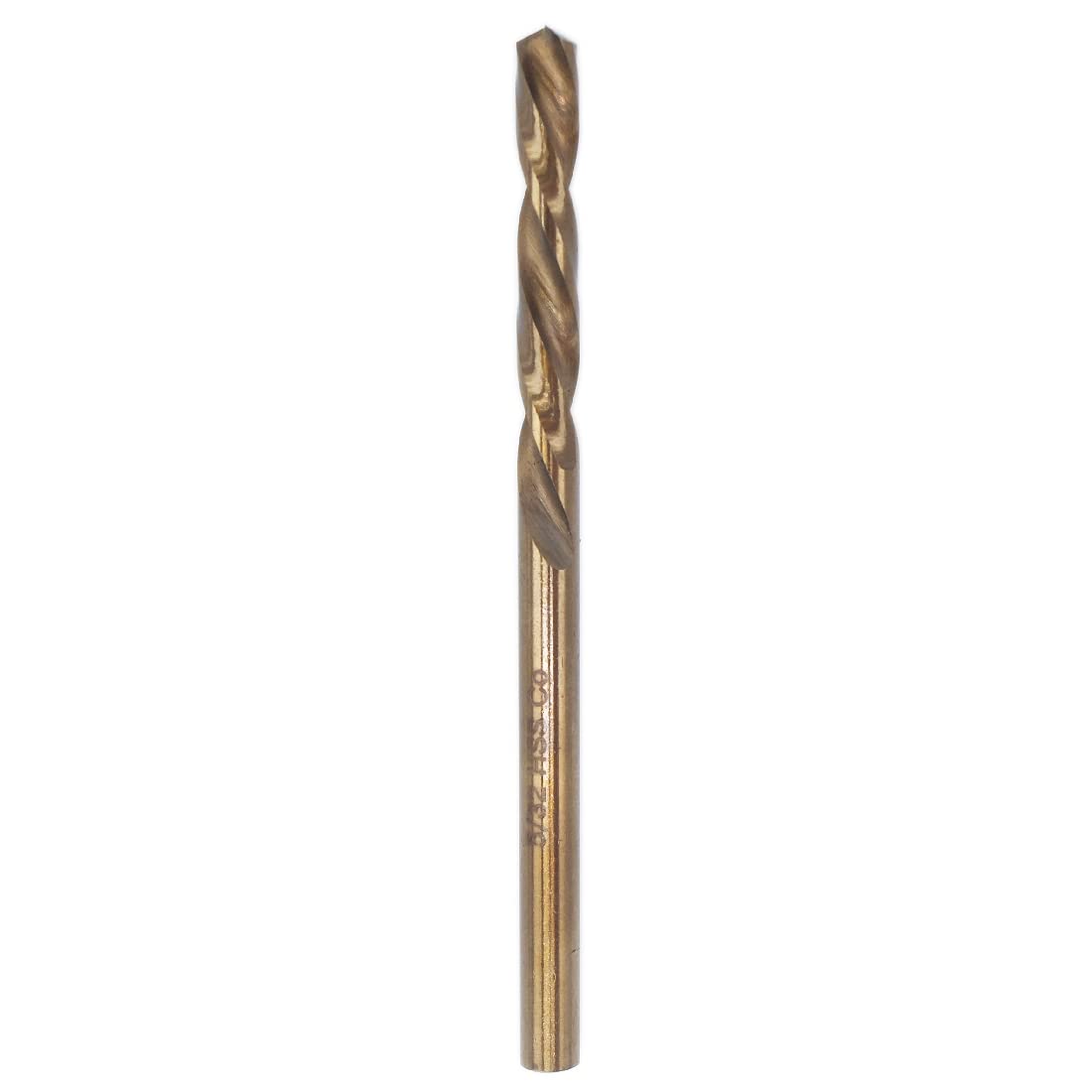 Broca de mano izquierda M35 de acero cobalto de 5/32 pulgadas para quitar pernos y tornillos dañados, paquete de 6