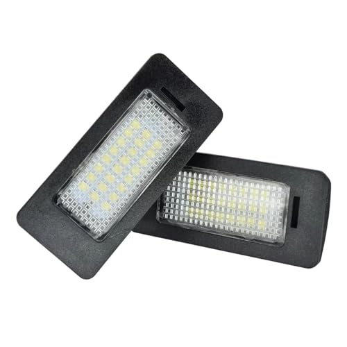 Luz matrícula coche LED para VW Passat Sharan idónea para viajes nocturnos