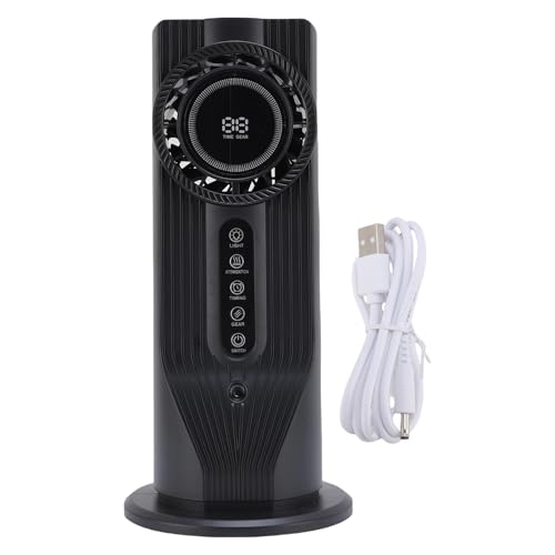Enfriador de Aire Portátil 100L 6 Velocidades Air Acondicionador Humidificador Ventilador de Refrigeración de Escritorio USB con un Temporizador de 6 H para Dormitorios de