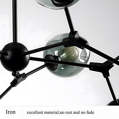 Lampe de moderne à LED bleu luminaire suspendu réglable - 5