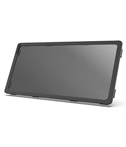 Filtro antipolvo para Synology NAS DS1821+ y cubierta de PVC a prueba de polvo negra