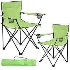 Upgraded-fruit Green Chairs 2pcs