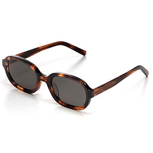 isheep SIS-18 Small Round Sunglasses – Unisex Vintage Mini Metal Frame with Nylon Construction, Prescription-Ready, UV400 Protection, Lightweight Classic Eyewea