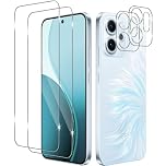 Yenwen Vetro Temperato per OPPO Reno 14 FS 5G / OPPO Reno 14F 5G, 2 Pezzi Vetro Pellicola Protettiva + 2 Pezzi Protezione Fotocamera, Antigraffio, Durezza 9H per Reno14 F / Reno14 F S