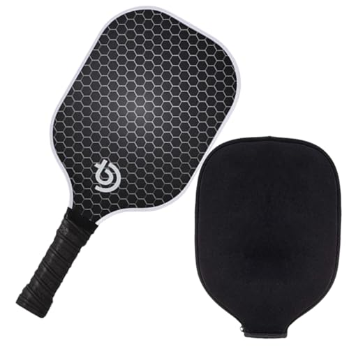 Raquette en fibre de carbone légère pour vos matchs de pickleball en plein air