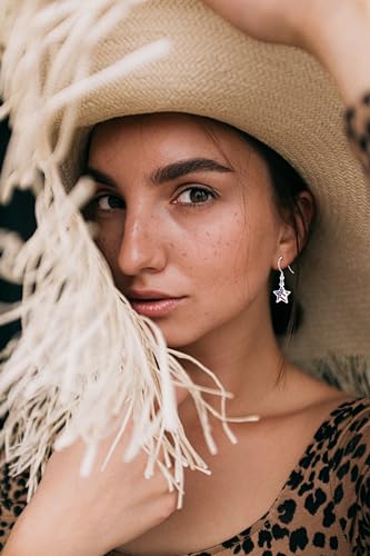 4th of July Earrings for Women American Flag Patriotic Theme Red White and Blue USA Jewerly Gifts3