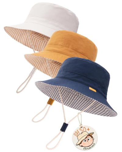 FURTALK Baby Sun Hat for Boys Girls Toddler Summer Bucket Hats Kids UPF 50+ Beach Hat