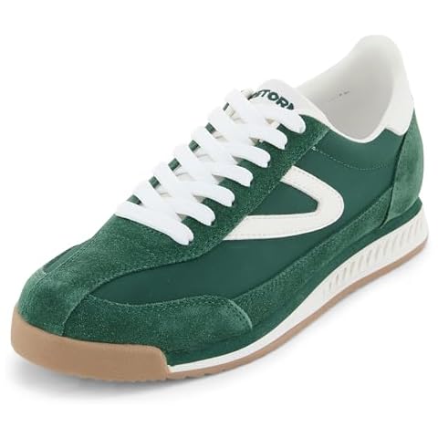 TRETORN Women's Rawlins Casual Lace-Up Sneakers, Green/Green, 8.5 Cover
