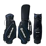 AKFJP スタンドゴルフバッグ キャディバッグ キャディーバッグ クラブケース ゴルフバッグ 防水ゴルフクラブバッグ レディース メンズ 男女兼用 多機能収納 大容量 パッケージ 軽量 3.2kg 46cm*28cm*125cm ブルー
