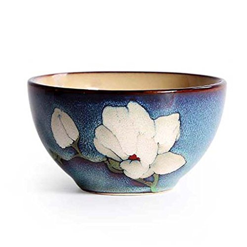 HYLR Ciotola di Riso con Scodella Profonda in Ceramica Creativa Dipinta a Mano Ciotola Utensili da Cucina Salad Bowls Dishes