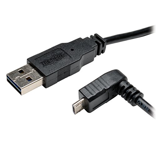 Tripp Lite USB 2.0 Universal Reversible Cable A to Micro B - USB cable - Micro-USB Type B (M) to USB (M) - USB 2.0-3 ft - down-a
