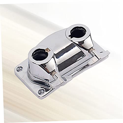 Kit de accesorios para batería SECFOU: soporte, conector y abrazadera para platillo para montaje en tom miniatura 3