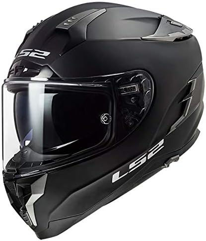 LS2 Helmets Challenger GT Full Face Street Helmet (Solid Matte Black - Large)