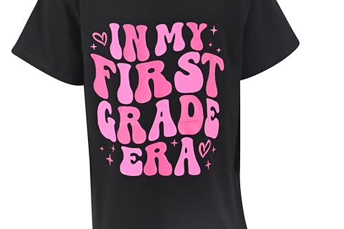 Image of Unique Baby Boys 1st Grade Vibes Only Back to School T Shirt