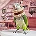 CXYYXF Pet Parrot Anti-Bite Elizabethan Collar, Neck Shield Anti-Grab Feather Plucking Wound Healing Safety Recovery Collar Cones for Budgerigar Lovebird Random Color (2XL)