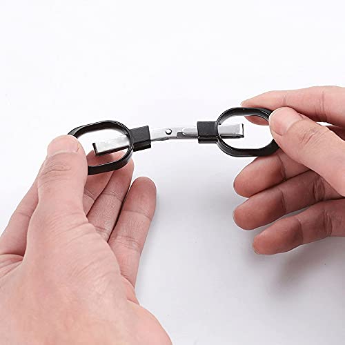 Ciseaux pliables pour clés pour ne plus jamais manquer d'outil de coupe - 6