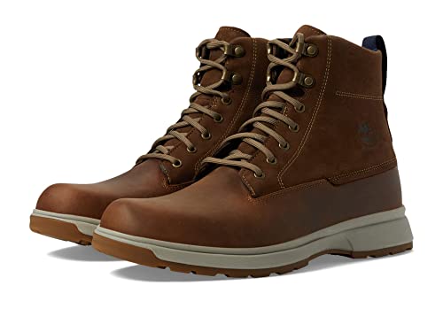 Timberland Men's Atwells Ave WP Boat Ankle Boots, Rust Full Grain 1, 9.5