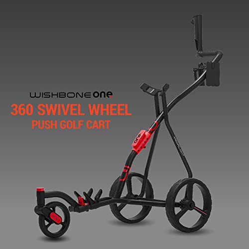 Golf Cart Golf Push Carts - Swivel Front Wheel 360 Rotating, 1-Step Folding, Aircraft Grade Frame | Clear Design Concept, Lightweight & Easy Handling (Lime) Rug Ad6451 2X8 Keystone Multi Area Rug #TOP6