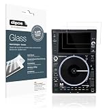 dipos I 2x Pellicola Protettiva compatibile con Denon DJ SC6000M Prime Protezione Vetro Flessibile 9H