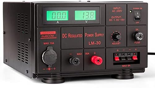 SHARMAN LM-30 (30 AMP) LINEAR POWER SUPPLY UNIT