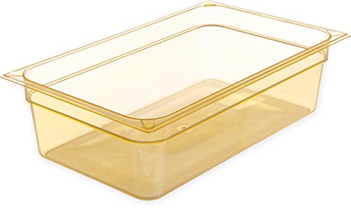Carlisle Storplus haute chaleur Nourriture Poêles Coque Packs, Ambre, Full Size, ambre, 6