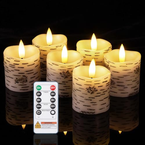 Bougies chauffe-plat sans flamme anti-coulure et sécurisées pour photophores