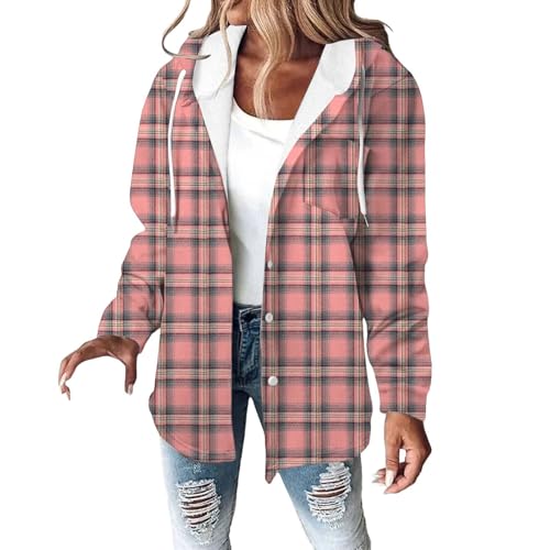 Chemise carreaux flanelle femme chaude et ample contre le froid